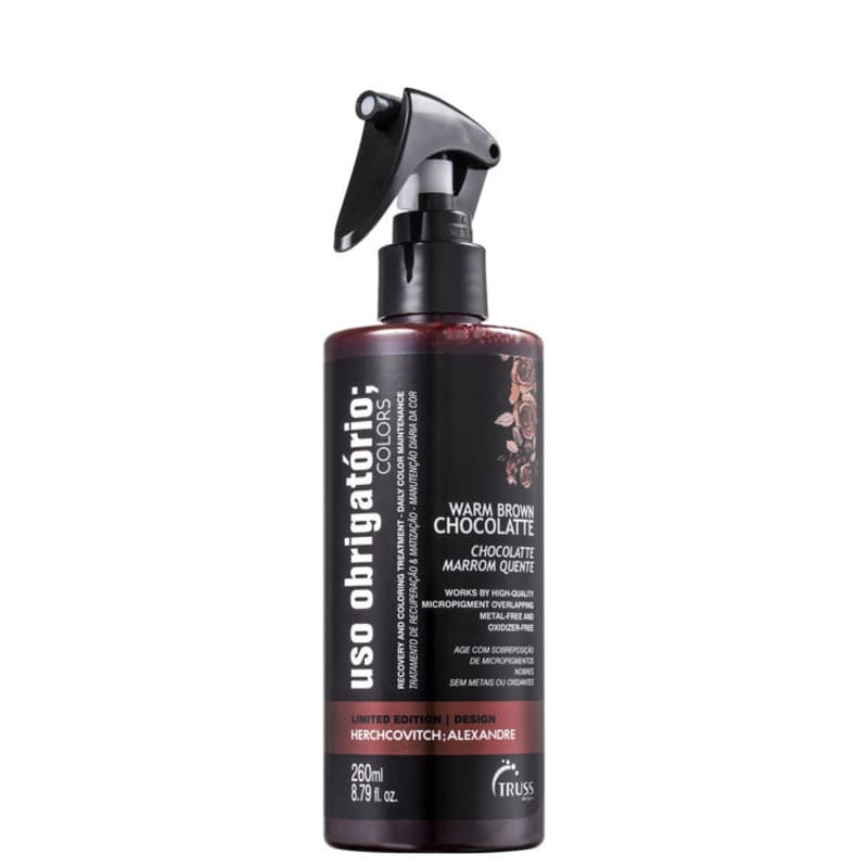 Truss Alexandre Herchcovitch Uso Obrigatório Chocolatte - Tratamento Reconstrutor 260ml