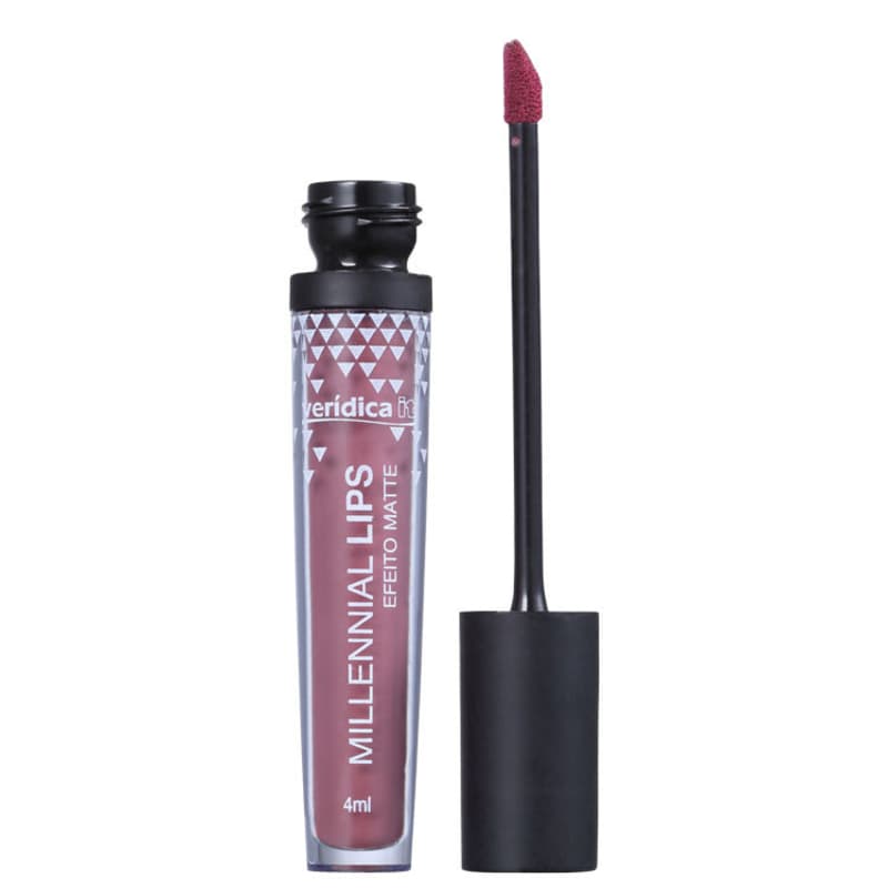 Verídica It Millennial Lips Alegria - Batom Líquido Matte 4ml