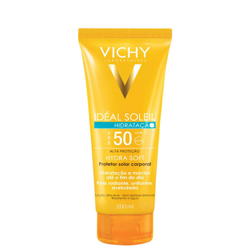 Vichy Ideal Soleil Hidra Soft FPS50 - Protetor Solar 200ml