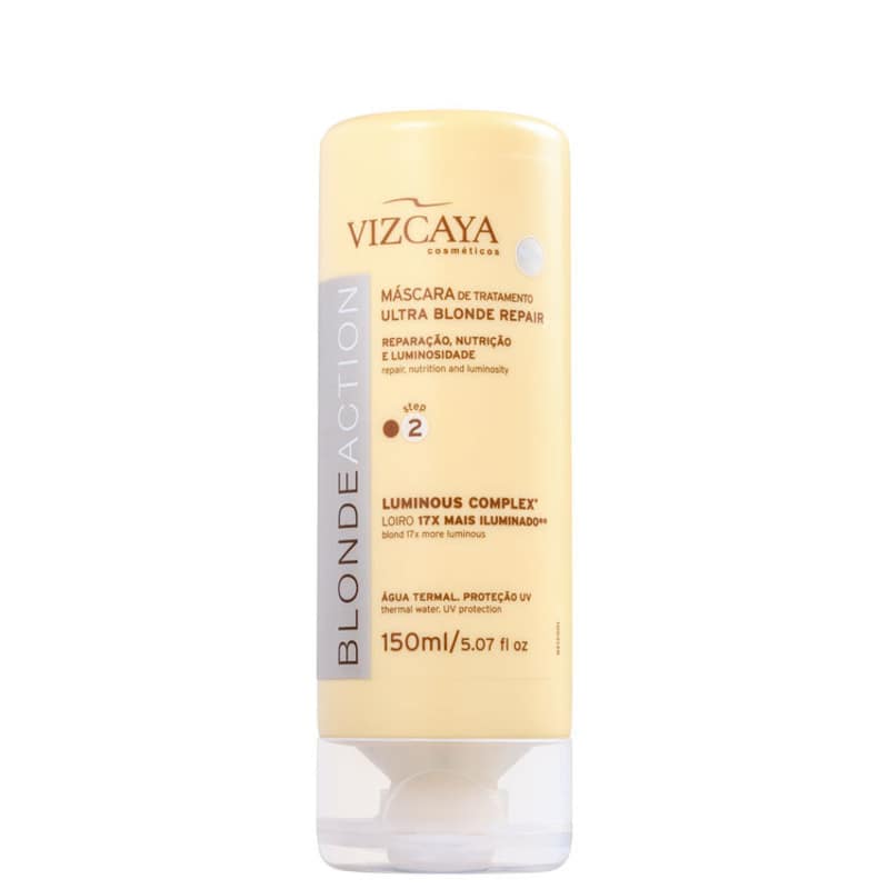 Vizcaya Blonde Action Ultra Repair - Máscara Capilar 150ml Menor preço em Vizcaya Blonde Action Ultra Repair - Máscara Capilar 150ml