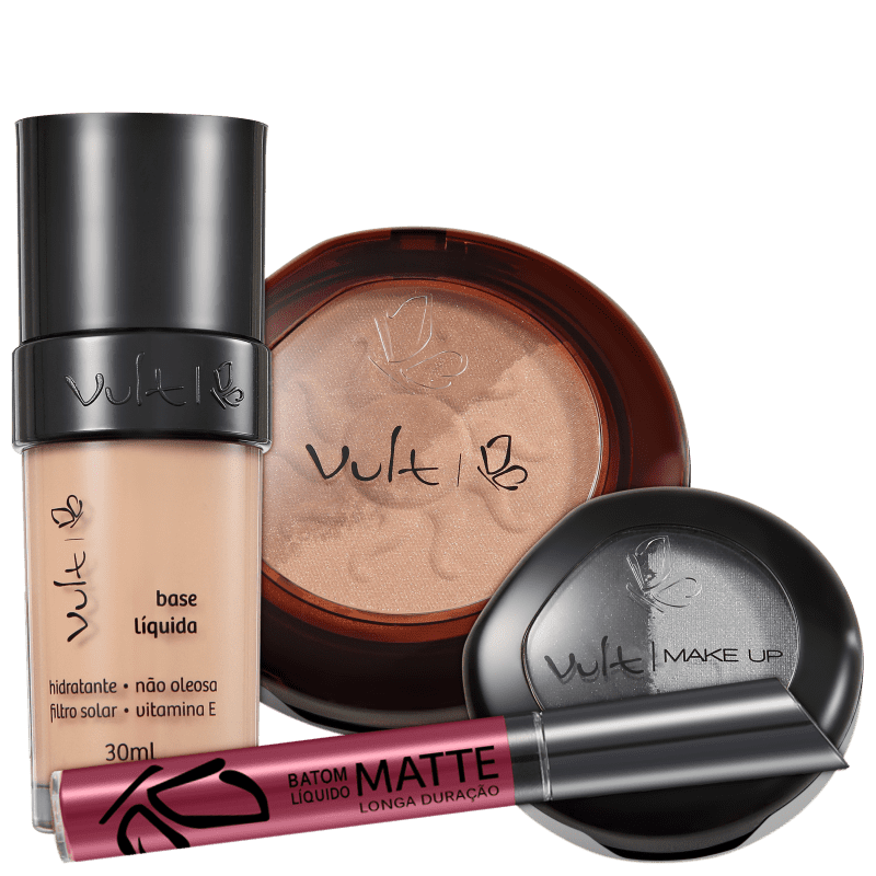 Kit Vult Make Up Total (4 Produtos)