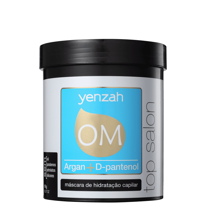 Yenzah OM Top Salon - Máscara de Hidratação 1000g Menor preço em Yenzah OM Top Salon - Máscara de Hidratação 1000g
