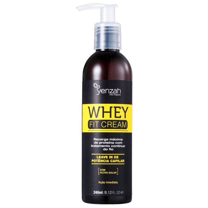 Yenzah Power Whey Fit Cream Potência Capilar - Leave-in 240ml