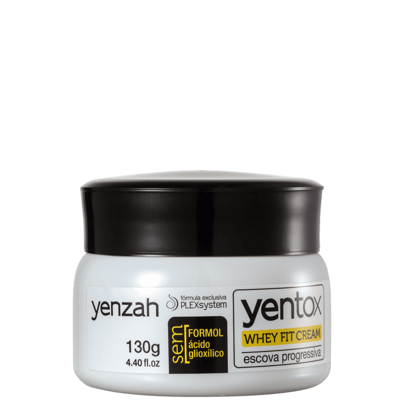 Yenzah Power Whey Yentox Whey Fit Cream - Escova Progressiva 130g