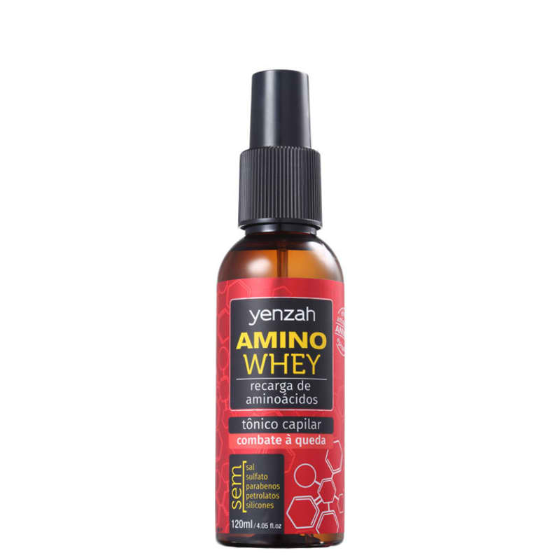 Yenzah Whey Amino - Tônico Capilar 120ml Menor preço em Yenzah Whey Amino - Tônico Capilar 120ml