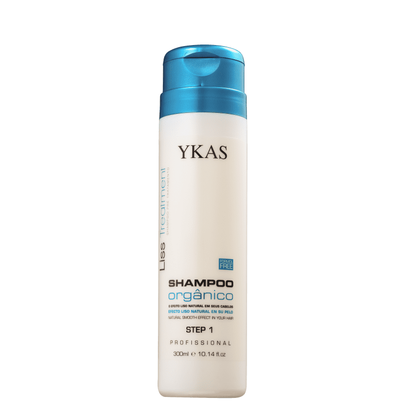 YKAS Liss Treatment Orgânico Step 1 - Shampoo Pré-Tratamento 300ml