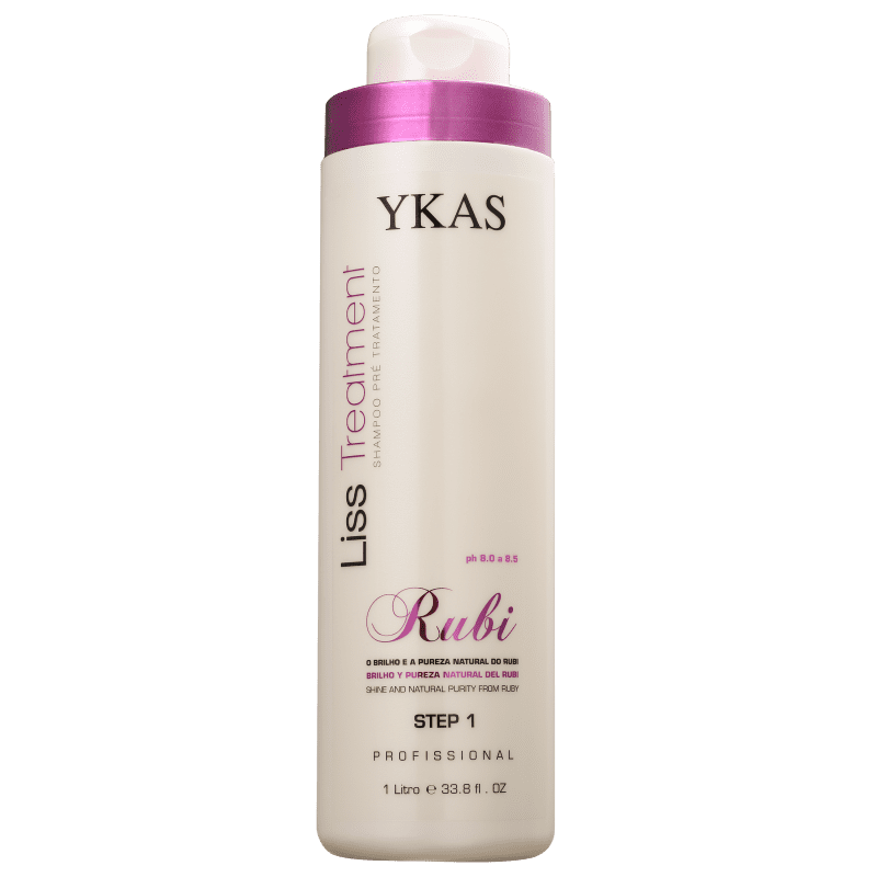 YKAS Liss Treatment Rubi Step 1 - Shampoo Pré-Tratamento 1000ml