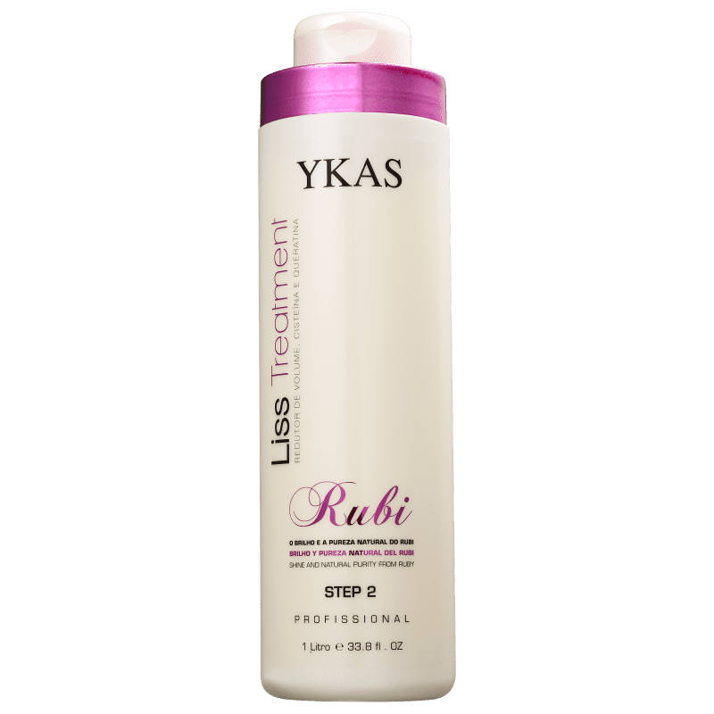 YKAS Liss Treatment Rubi Step 2 - Redutor de Volume 1000ml