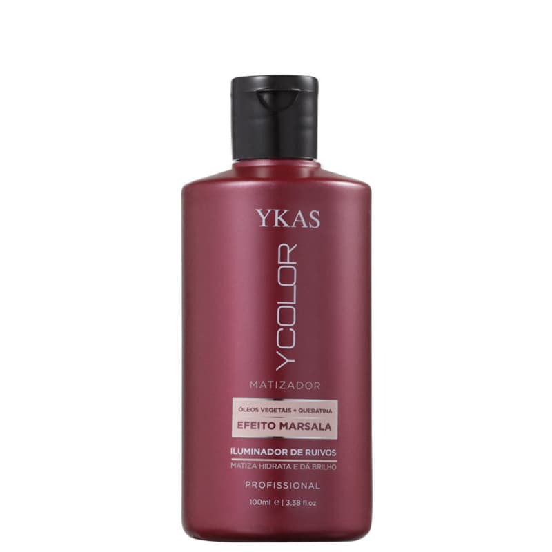 YKAS Ycolor Efeito Marsala - Máscara Matizadora 100ml