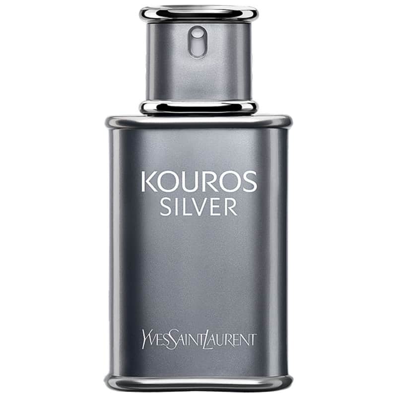 Kouros Silver Yves Saint Laurent Eau de Toilette - Perfume Masculino 50ml Menor preço em Kouros Silver Yves Saint Laurent Eau de Toilette - Perfume Masculino 50ml