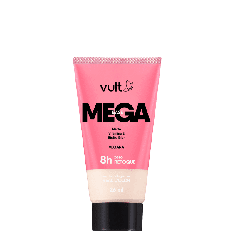 Vult Make Mega Base V170 - Base Líquida 26ml Menor preço em Vult Make Mega Base V170 - Base Líquida 26ml