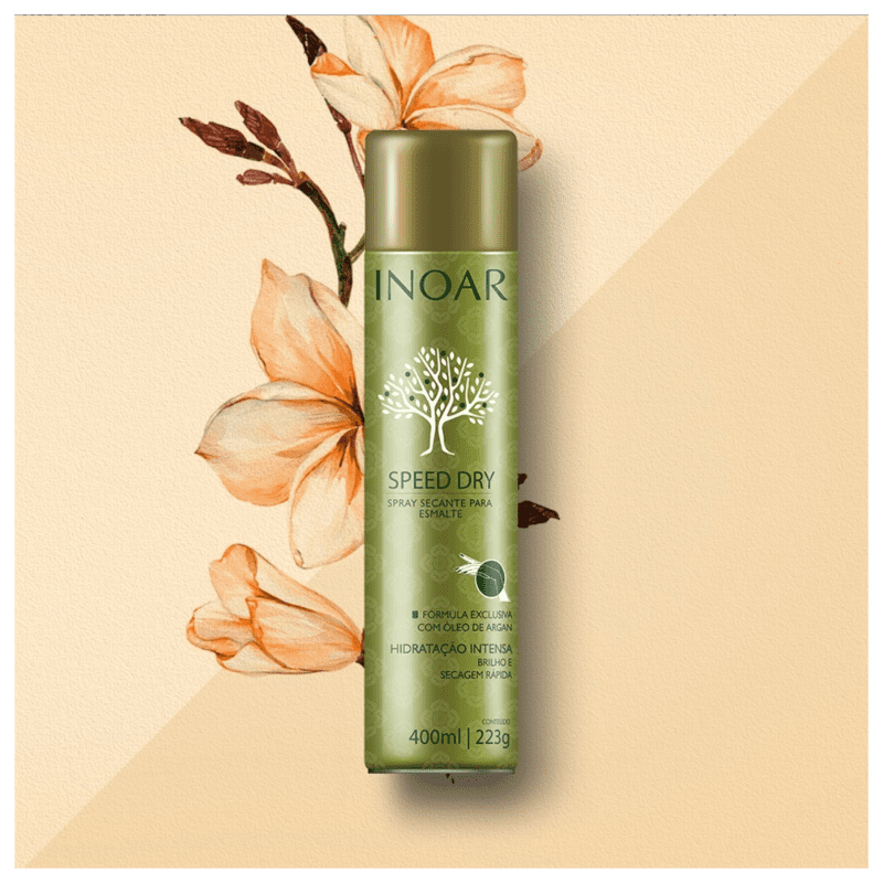 Inoar Speed Dry - Spray Secante para Esmalte 400ml