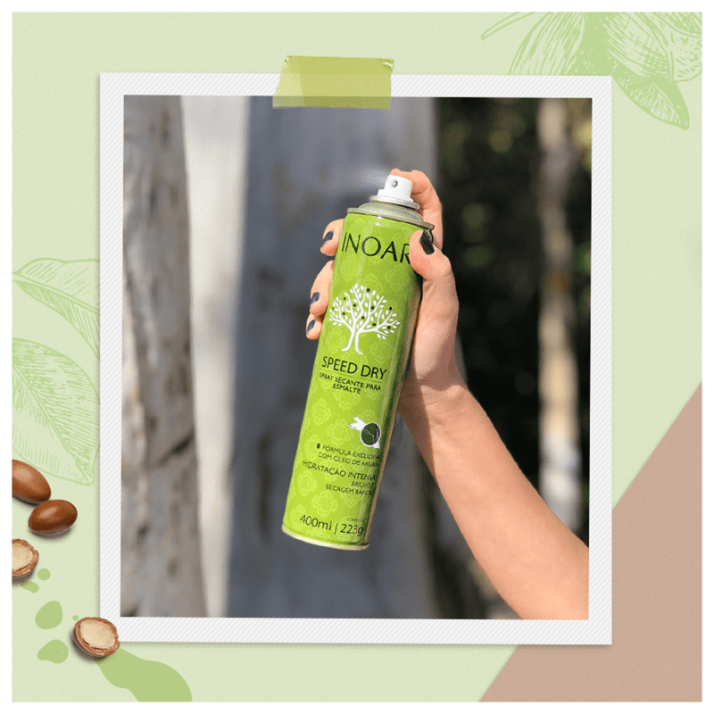 Inoar Speed Dry - Spray Secante para Esmalte 400ml