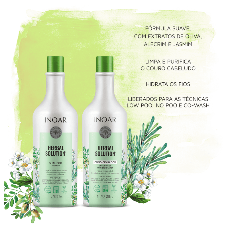 Shampoo Neutro Herbal Solution 1000ml