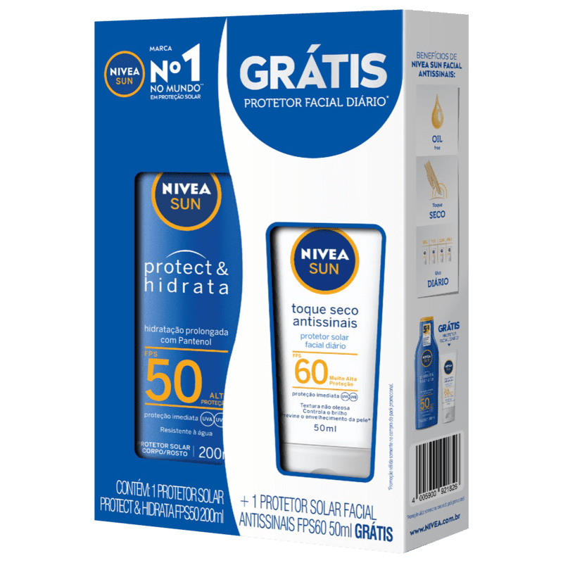 Kit Nivea Sun Protect & Hidrata Duo (2 produtos) é ruim? Kit Nivea Sun Protect & Hidrata Duo (2 produtos) é boa?