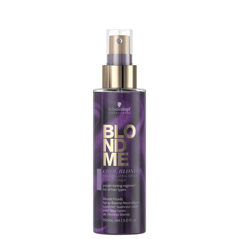 Schwarzkopf Professional BlondMe Condicionador Neutralizante para Loiros Frios - Spray Leave-In 150ml