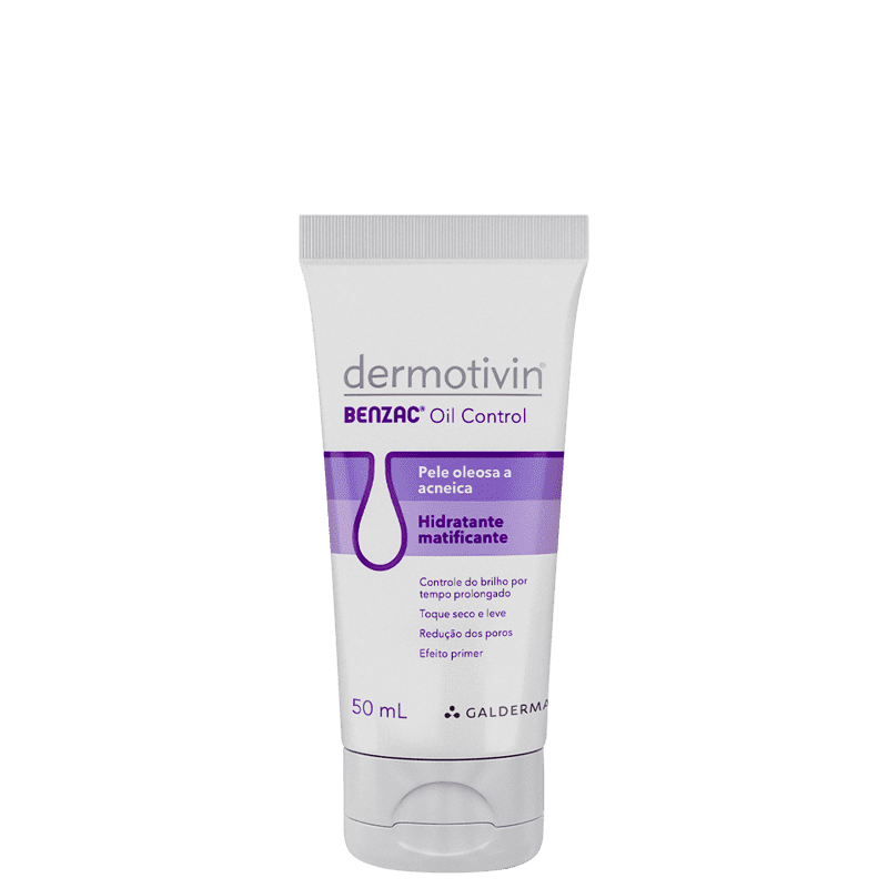 Dermotivin Benzac Oil Control - Hidratante Facial 50ml Menor preço em Dermotivin Benzac Oil Control - Hidratante Facial 50ml
