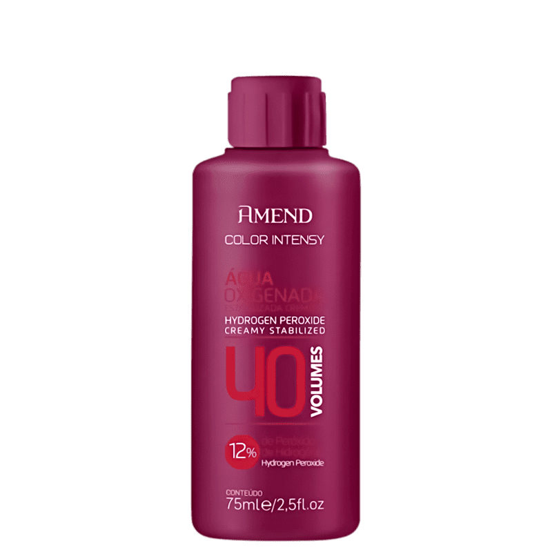 Amend Color Intensy - Água Oxigenada 40 Volumes 75ml Menor preço em Amend Color Intensy - Água Oxigenada 40 Volumes 75ml