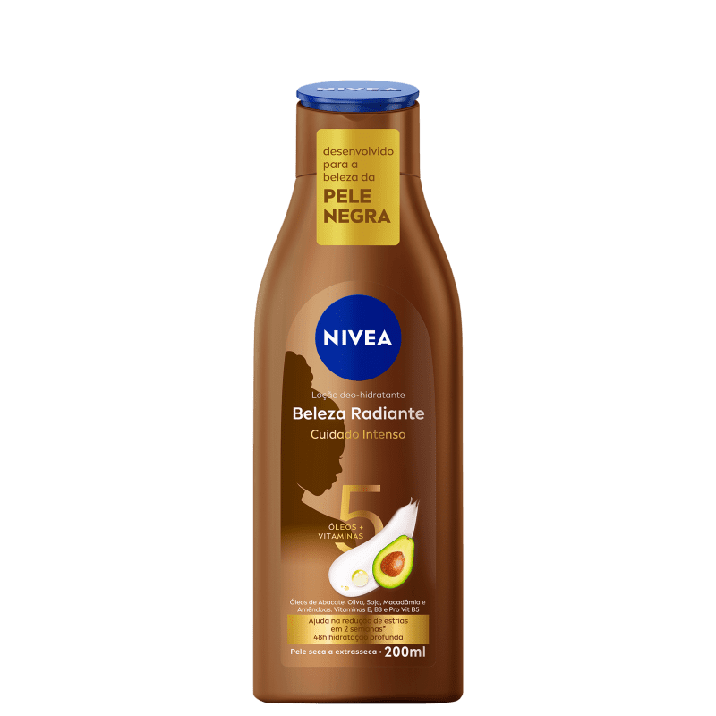 NIVEA Beleza Radiante - Loção Hidratante Corporal 200ml Menor preço em NIVEA Beleza Radiante - Loção Hidratante Corporal 200ml