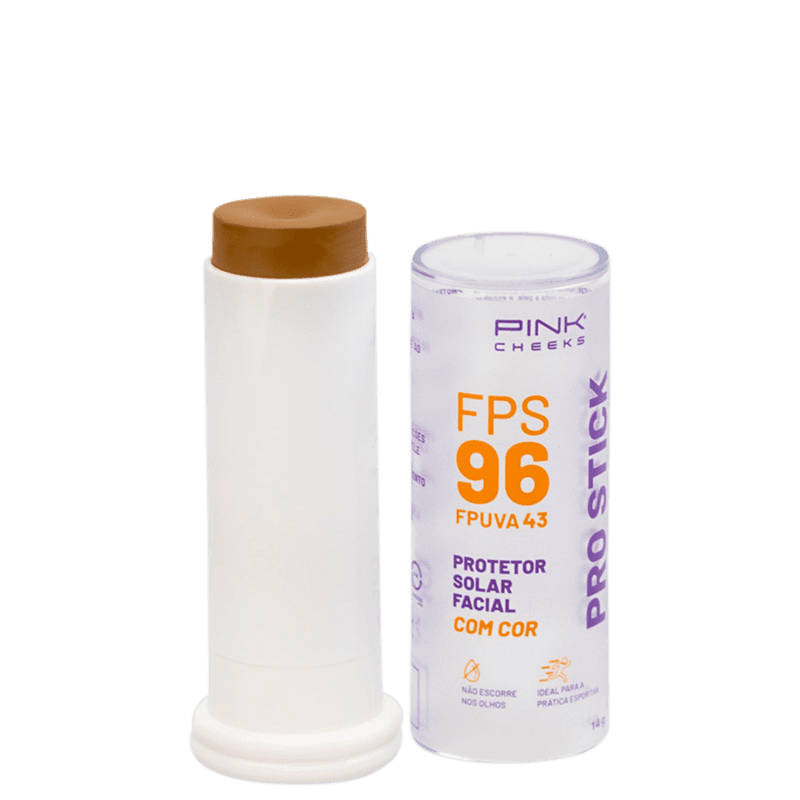 Pink Cheeks Pro Stick FPS96 Pro40 - Protetor Solar em Bastão com Cor 14g Menor preço em Pink Cheeks Pro Stick FPS96 Pro40 - Protetor Solar em Bastão com Cor 14g