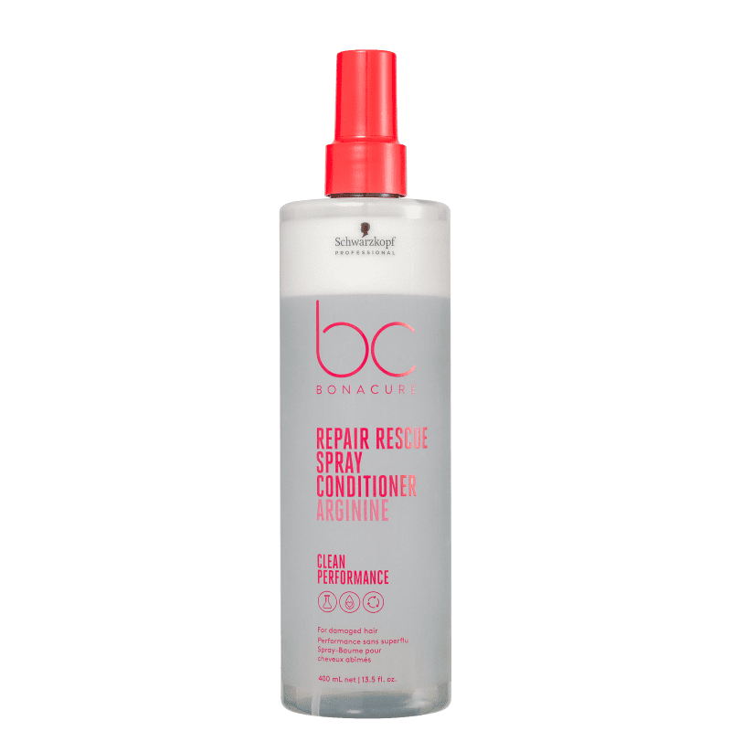Schwarzkopf Professional BC Bonacure Clean Performance Repair Rescue Spray Conditioner - Leave-in 400ml Menor preço em Schwarzkopf Professional BC Bonacure Clean Performance Repair Rescue Spray Conditioner - Leave-in 400ml
