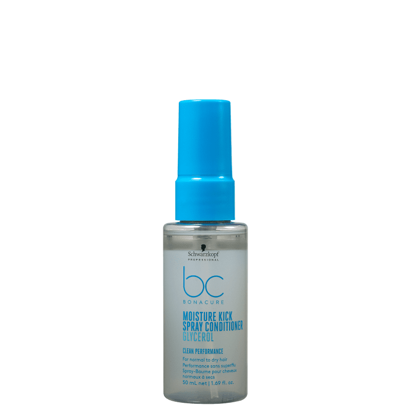 Schwarzkopf Professional BC Bonacure Clean Performance Moisture Kick Spray Conditioner - Leave-in 50ml Menor preço em Schwarzkopf Professional BC Bonacure Clean Performance Moisture Kick Spray Conditioner - Leave-in 50ml