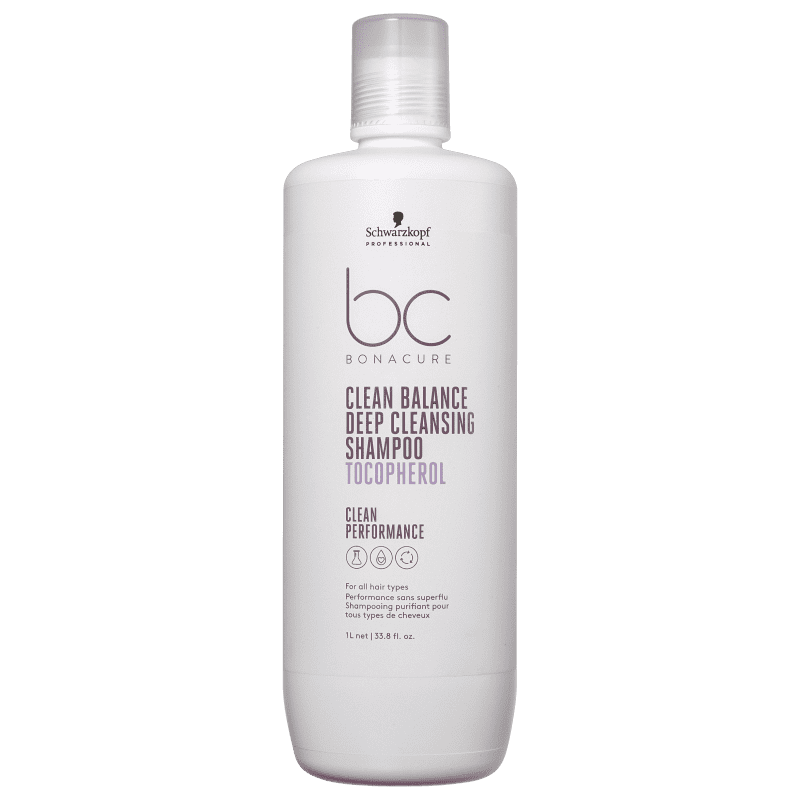 Schwarzkopf Professional BC Bonacure Clean Performance Clean Balance Deep Cleansing - Shampoo 1L Menor preço em Schwarzkopf Professional BC Bonacure Clean Performance Clean Balance Deep Cleansing - Shampoo 1L