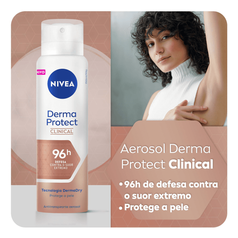 Desodorante Rexona Clinical Aerosol Men Clean 150ml - Sofí Cosméticos