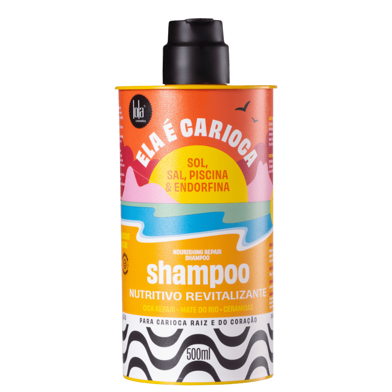 Lola Cosmetics Ela é Carioca Sol, Sal, Piscina & Endorfina – Shampoo Nutritivo 500ml Menor preço em Lola Cosmetics Ela é Carioca Sol, Sal, Piscina & Endorfina – Shampoo Nutritivo 500ml