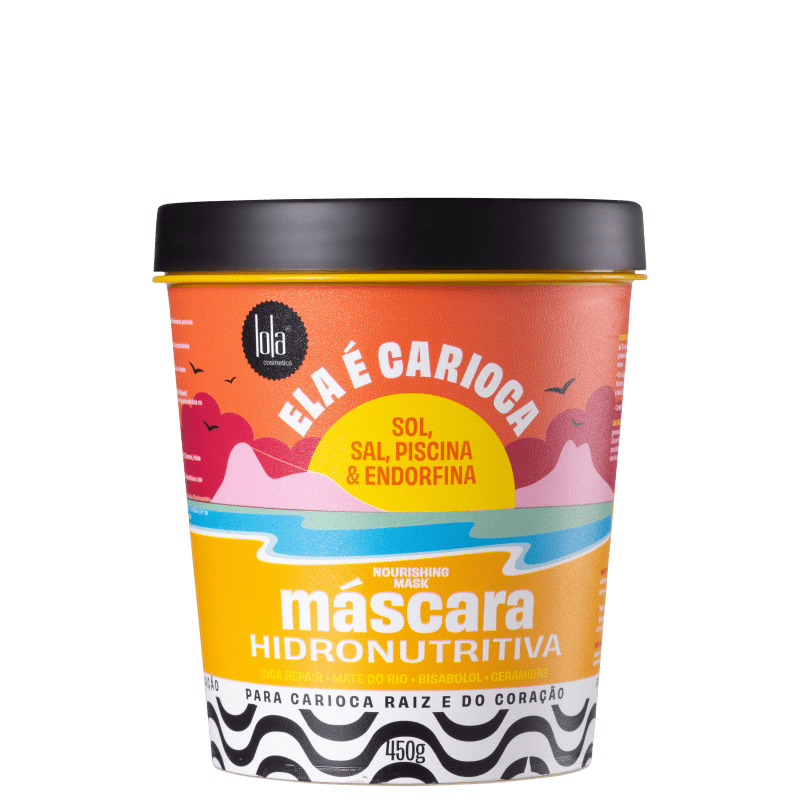 Lola Cosmetics Ela é Carioca Sol, Sal, Piscina & Endorfina - Máscara Hidronutritiva 450g Menor preço em Lola Cosmetics Ela é Carioca Sol, Sal, Piscina & Endorfina - Máscara Hidronutritiva 450g