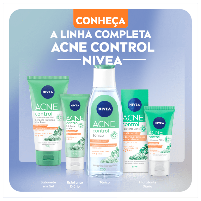 Tônico Facial NIVEA Acne Control Beleza Na 
