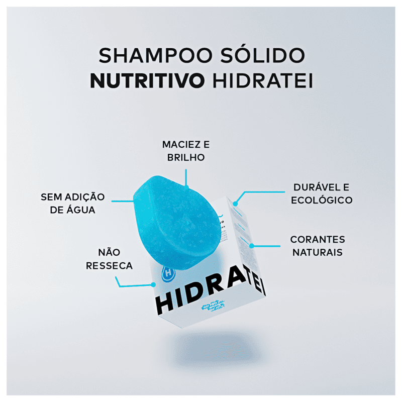Shampoo em Barra Hidratei Nutritivo Beautybox