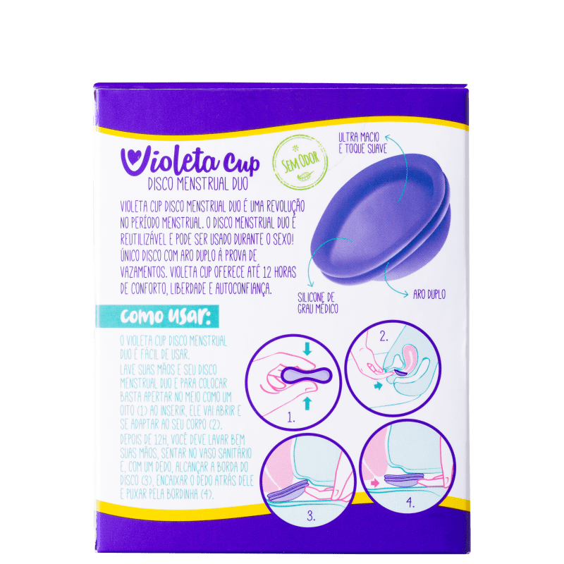 Menstruação tem cheiro? – Violeta Cup