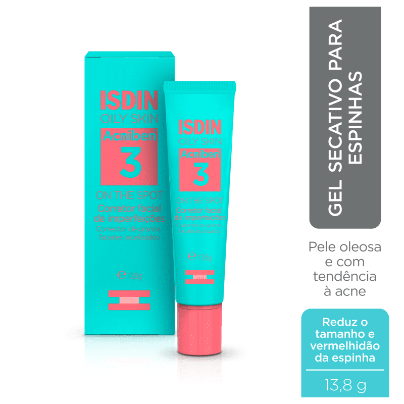 Gel Secativo para Espinhas ISDIN Acniben | Beleza na Web