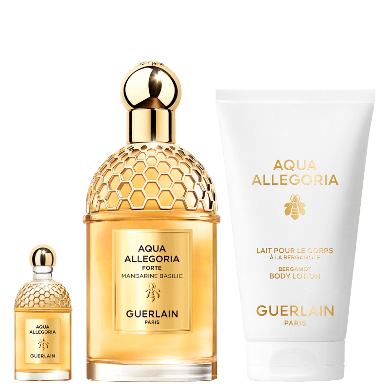 Conjunto Aqua Allegoria Mandarine Basilic Guerlain Feminino - Eau de Parfum 125ml + Eau de Parfum 7,5ml + Loção Corporal 75ml Menor preço em Conjunto Aqua Allegoria Mandarine Basilic Guerlain Feminino - Eau de Parfum 125ml + Eau de Parfum 7,5ml + Loção Corporal 75ml