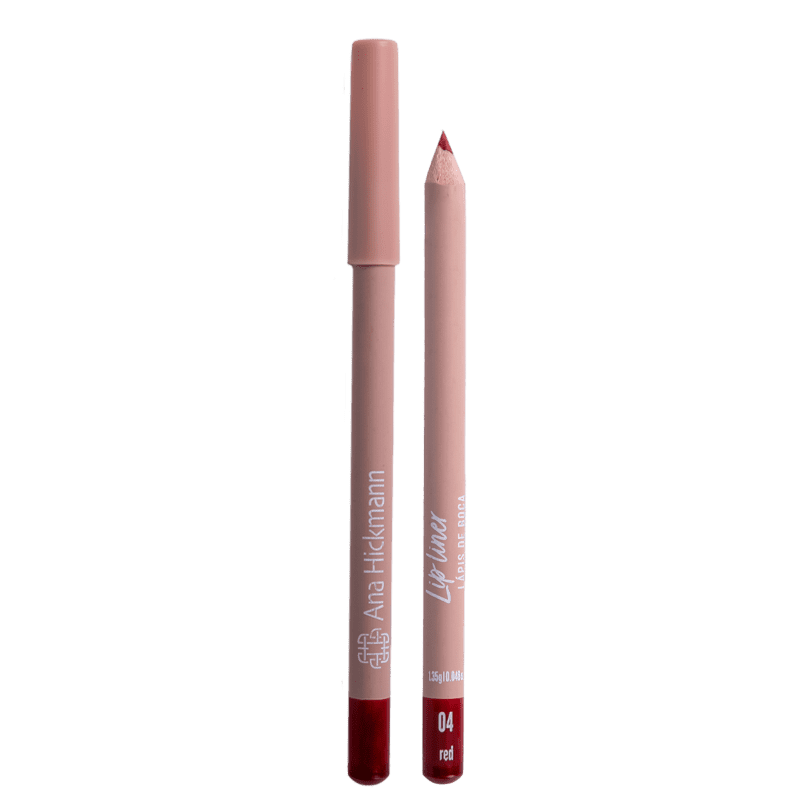 Ana Hickmann Beauty Lip Liner 04 Red - Lápis de Boca 1,35g Menor preço em Ana Hickmann Beauty Lip Liner 04 Red - Lápis de Boca 1,35g
