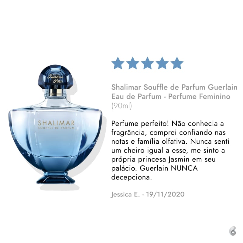 その他 Guerlain Souffle d'Or de Shalimar Perfume Shalimar Souffle Guerlain Feminino - Eau de Parfum - Época