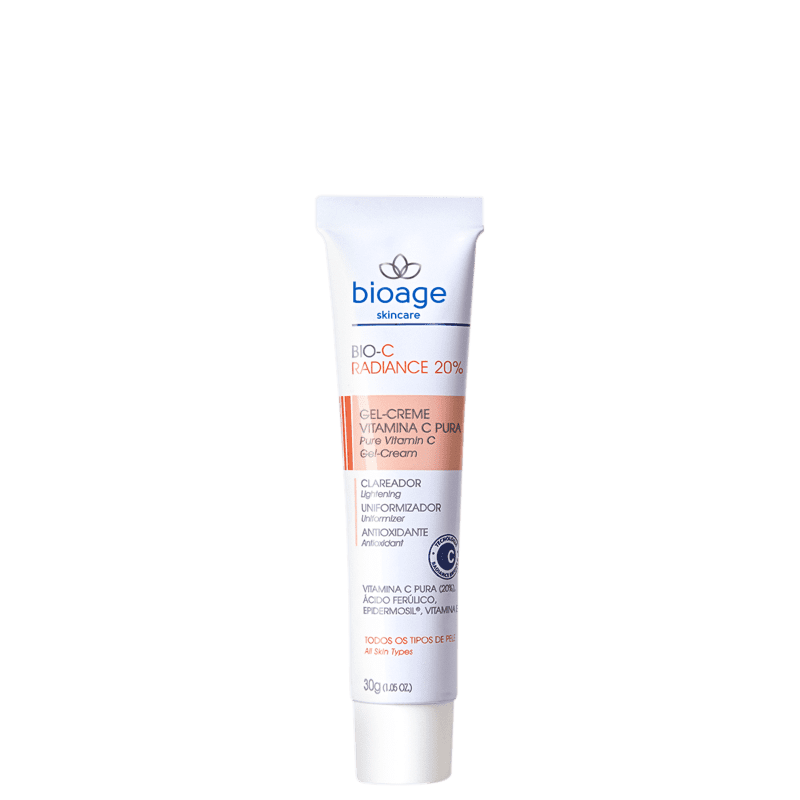 Gel Creme Uniformizador Bioage Bio-C Radiance 20% | Beleza Na Web