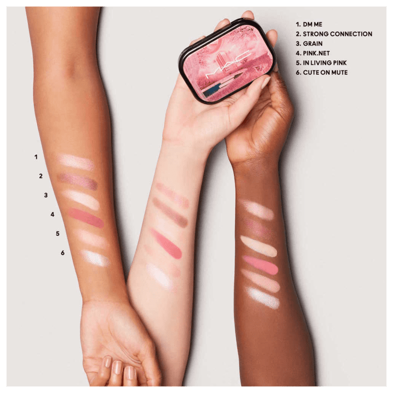 Connect In Colour Eye Shadow Palette: Rose Lens