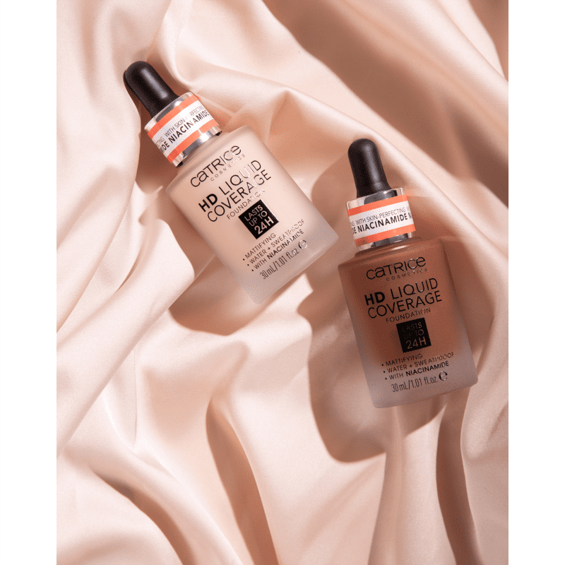 Catrice | HD Liquid Coverage Foundation | High & Natural Coverage | Vegan &  Cruelty Free (010 | Light Beige)