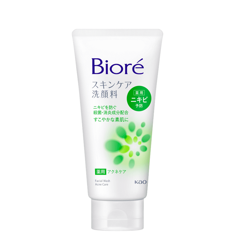Bioré Skincare Facial Wash Acne Care - Sabonete de Limpeza Facial 130g