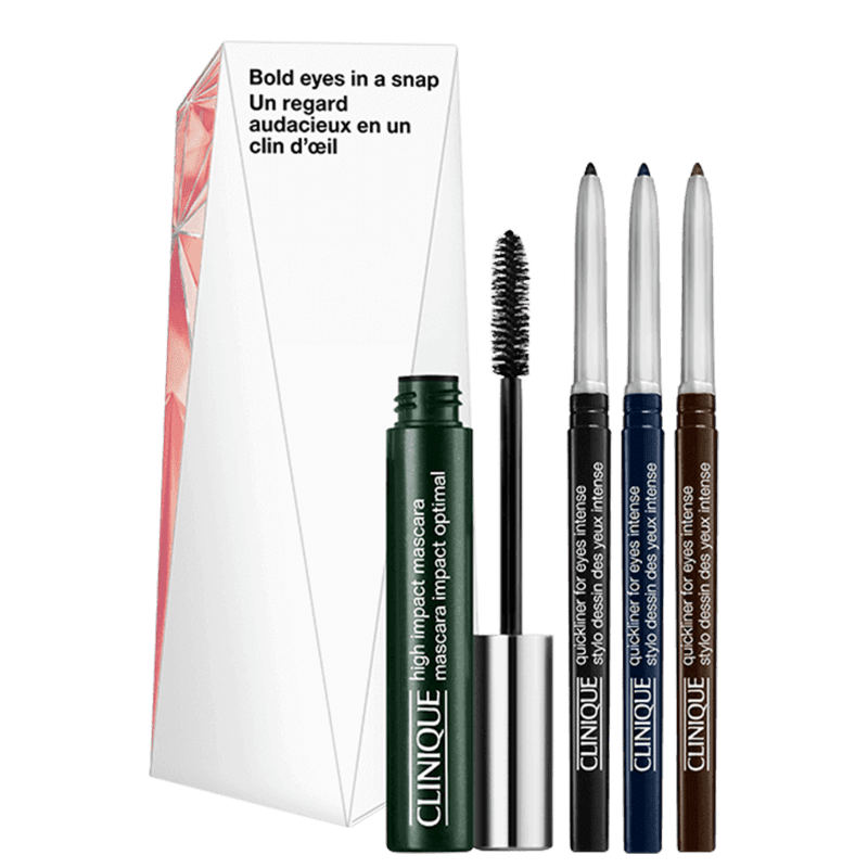 Kit Clinique Quickliner For Eyes Intense High Impact Beleza Na Web Pro Pro 