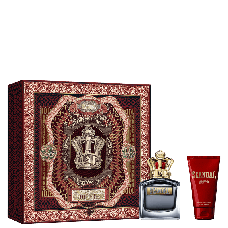 Conjunto Scandal Pour Homme Jean Paul Gaultier Masculino - Eau de Toilette 100ml + Gel de Banho 75ml Menor preço em Conjunto Scandal Pour Homme Jean Paul Gaultier Masculino - Eau de Toilette 100ml + Gel de Banho 75ml