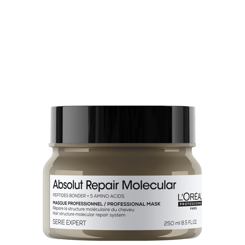 L'Oréal Professionnel Absolut Repair Molecular - Máscara Capilar 250ml Menor preço em L'Oréal Professionnel Absolut Repair Molecular - Máscara Capilar 250ml