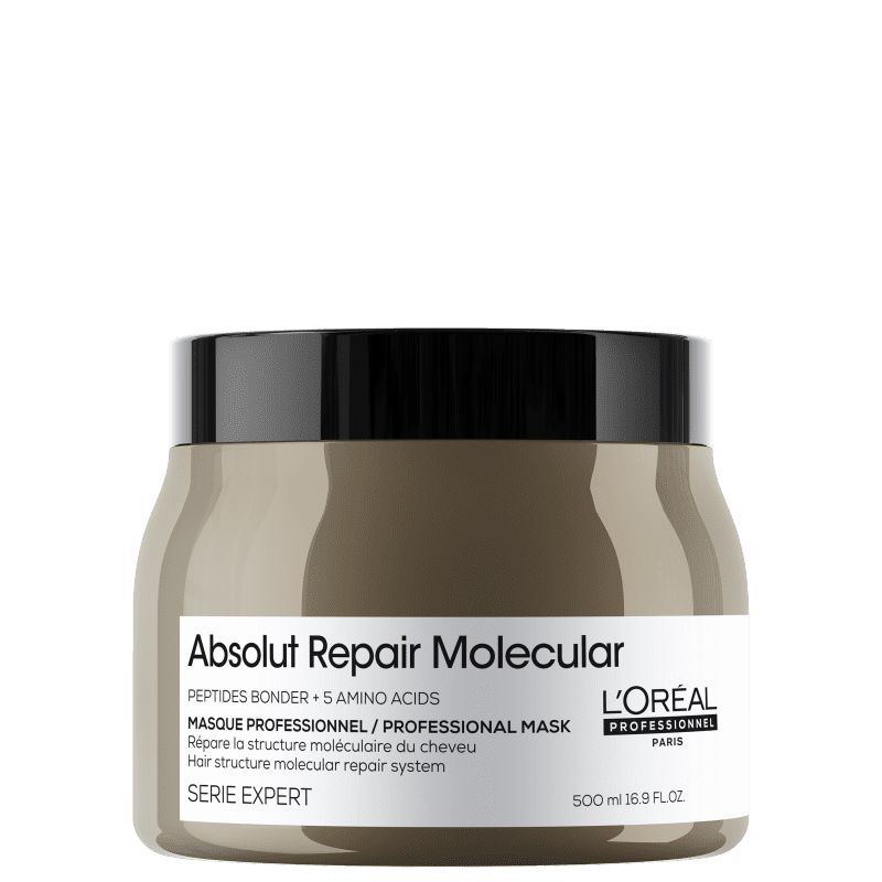 L'Oréal Professionnel Absolut Repair Molecular - Máscara Capilar 500ml Menor preço em L'Oréal Professionnel Absolut Repair Molecular - Máscara Capilar 500ml