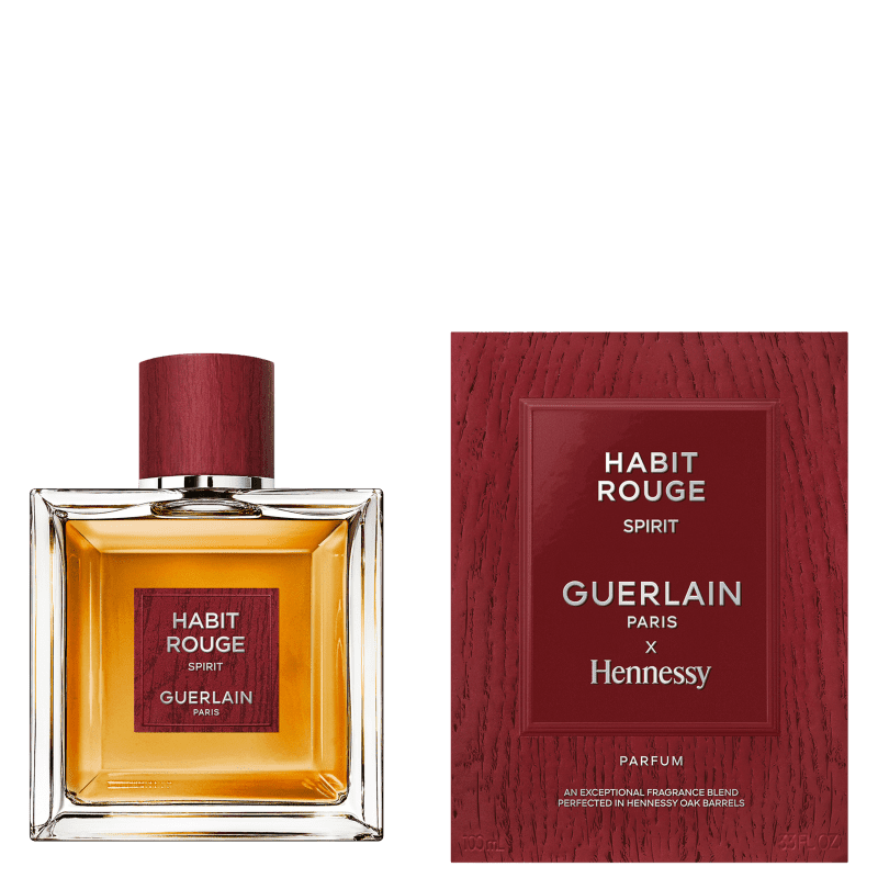 Perfume Importado Habit Rouge Spirit Guerlain Parfum Masculino