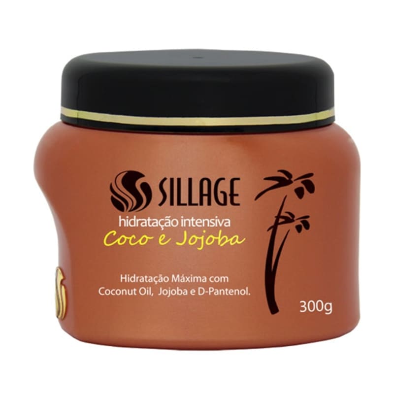 Sillage Intensiva Coco e Jojoba - Máscara de Hidratação 300g Menor preço em Sillage Intensiva Coco e Jojoba - Máscara de Hidratação 300g