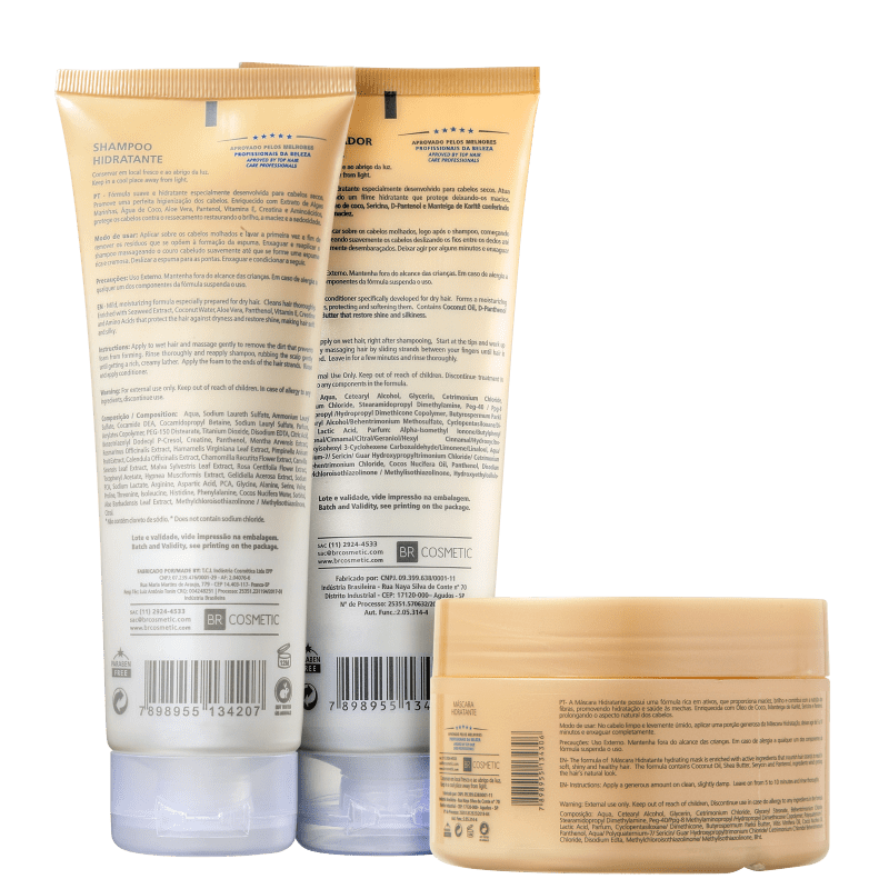 Kit Jacques Janine Professionnel Hidratante Trio (3 Produtos)