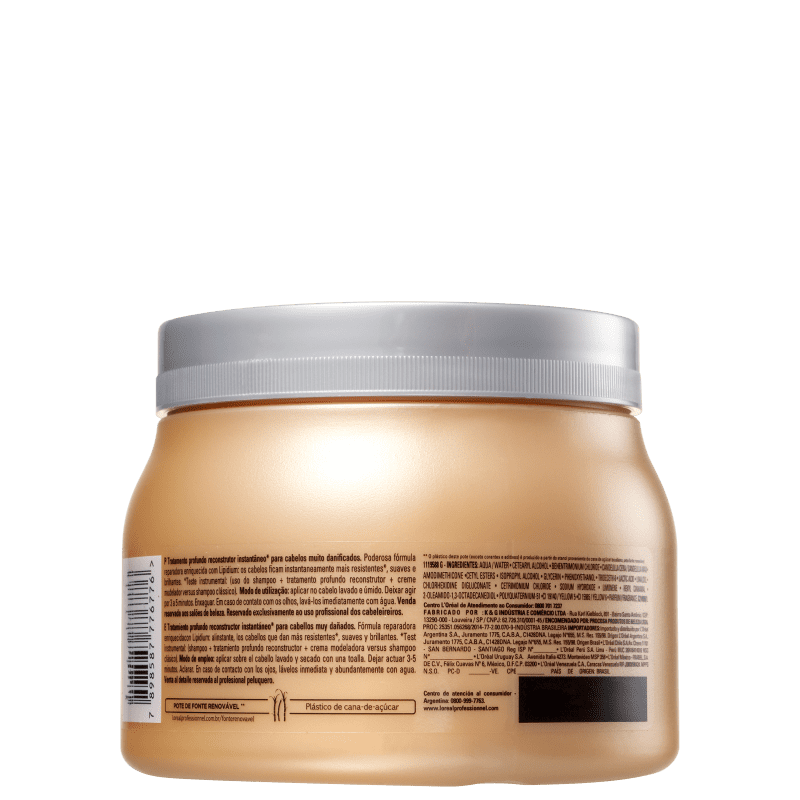 L'Oréal Professionnel Expert Absolut Repair Cortex Lipidium - Máscara de Reconstrução 500g