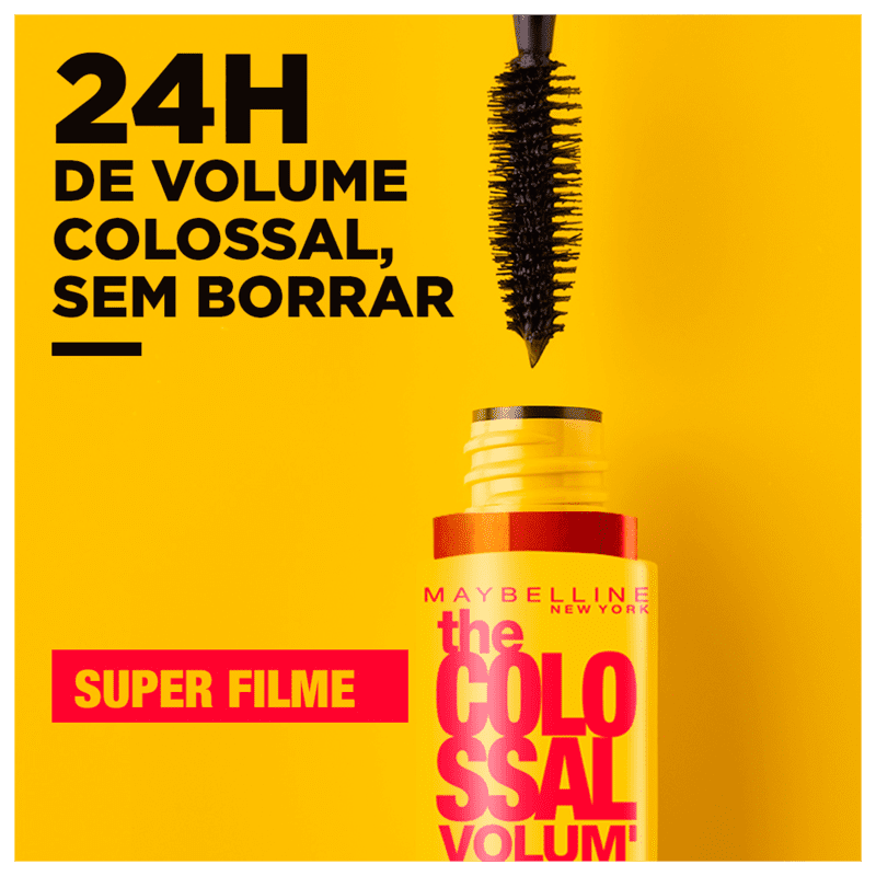 Maybelline The Colossal Volum'Express Super Filme - Máscara para Cílios 9,2ml